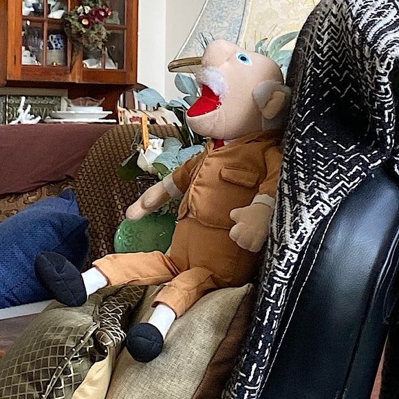 RARE Vintage Jim Henson 2007 MUPPETS Waldorf Plush